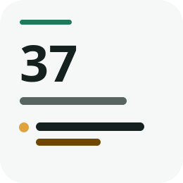 Viikkokortti-widget viikon numerolla ja kalenteritiedoilla